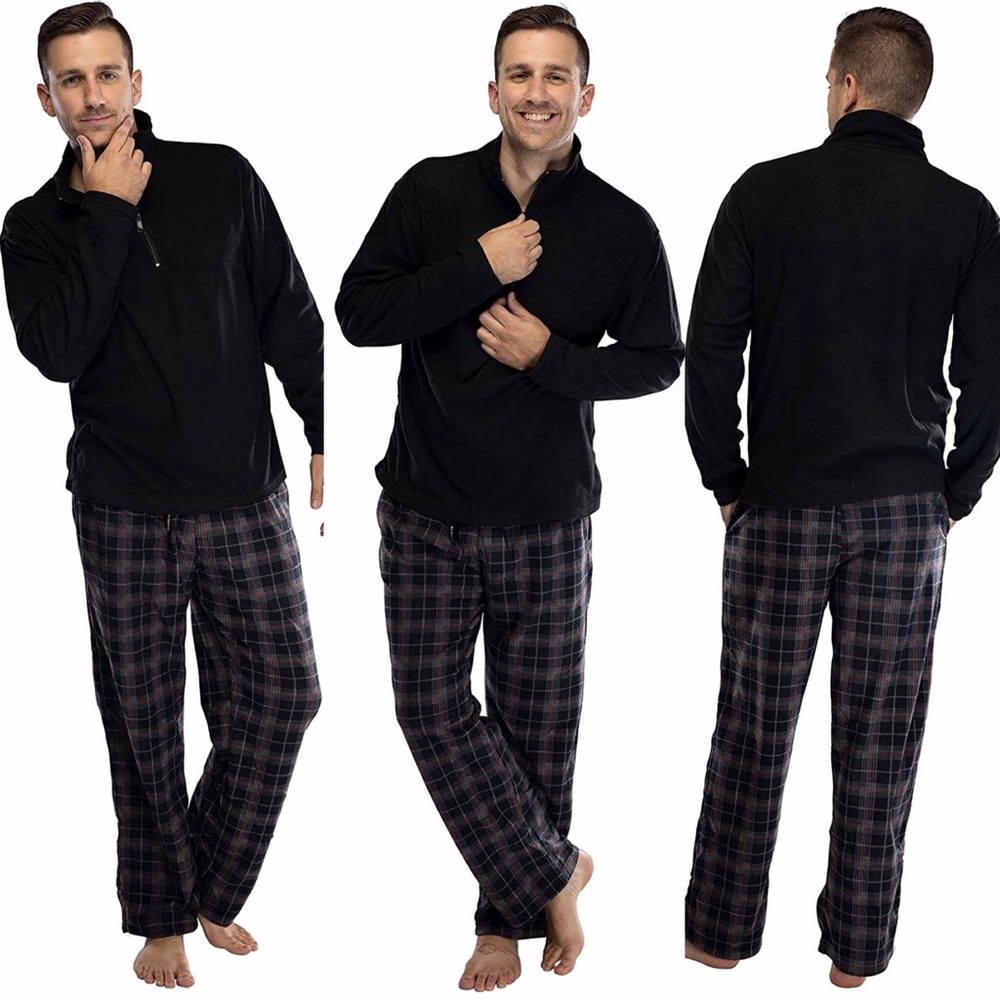 Hawke & Co. - Boxed Microfleece Pajama 2-Piece Set